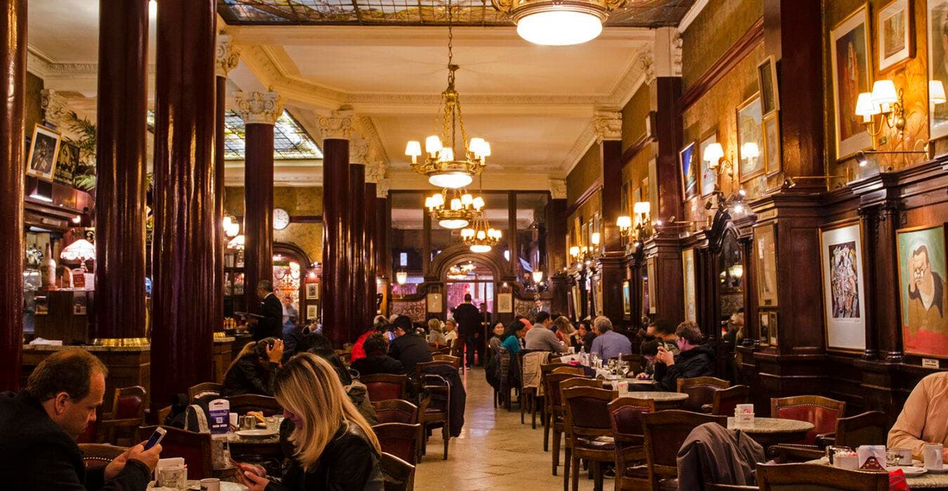 Café Tortoni in Buenos Aires, photo 2 of 5
