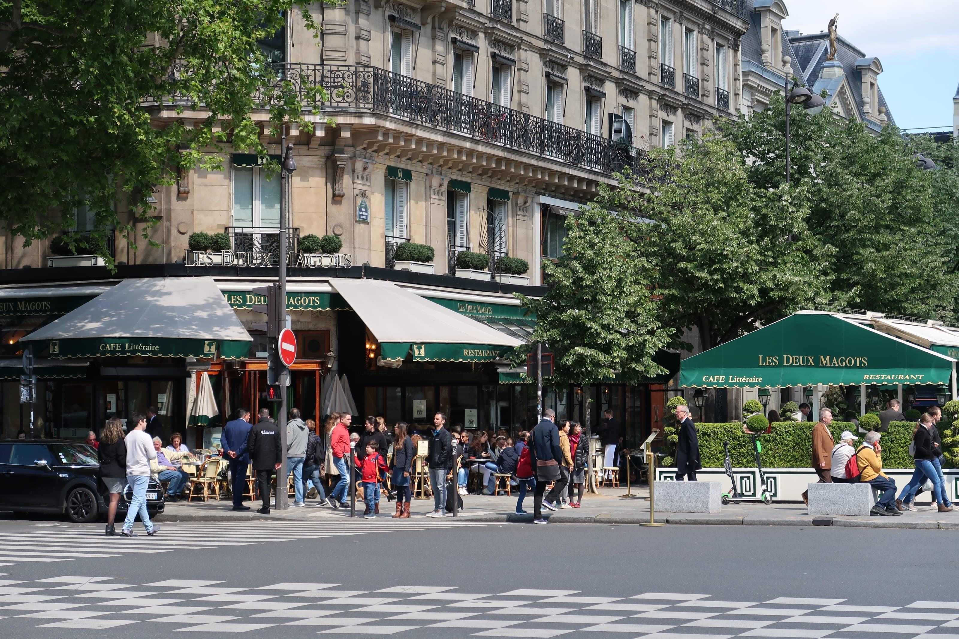 Les Deux Magots in Saint Germain, photo 3 of 3